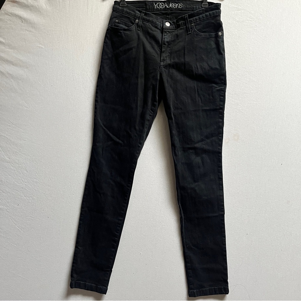 Yoga Jeans Black Skinny Jeans Sz 30